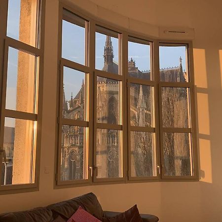 Loft Des Sacres - Vue Unique Sur La Cathedrale Lejlighed Reims Eksteriør billede
